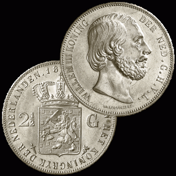 2 1/2 Gulden 1851 a